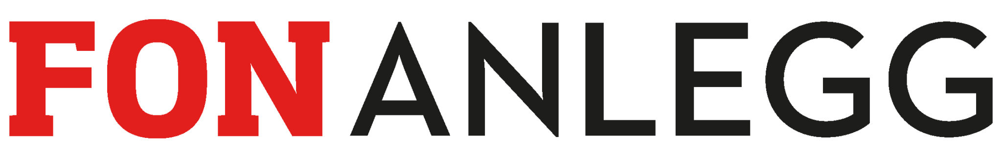 FON Anlegg horisontal logo